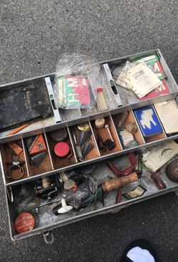 vintage fishing equipment