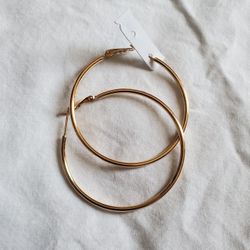 Arracadas De Oro Brasileño (Hoop Earrings)