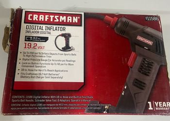 Craftsman Cordless Digital Inflator