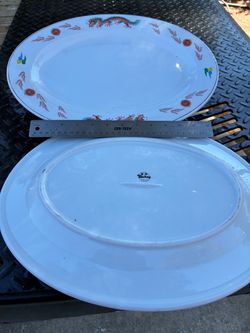 Cathay China serving platters
