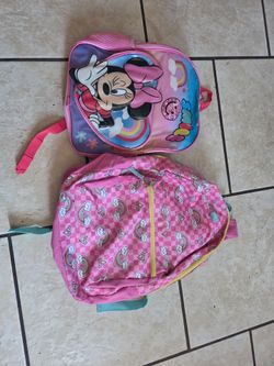 Kids Girls Backpack Lot of 2