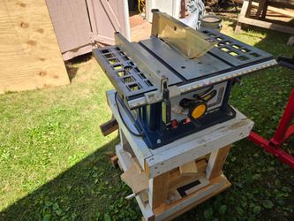 10" table saw, with extension