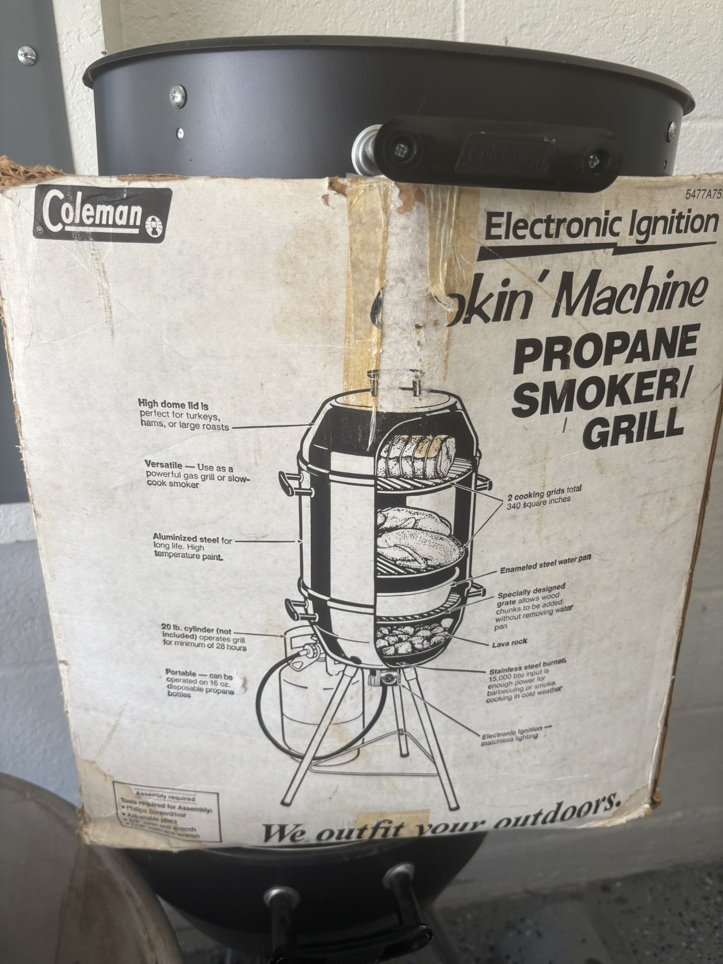 Propane Smoker Grill