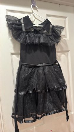 Wednesday dress costume 6-8