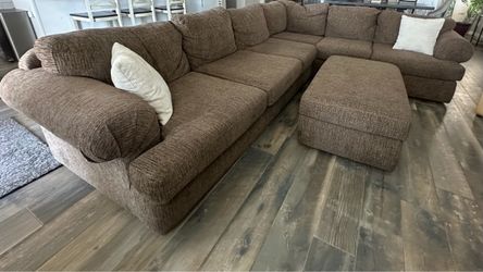 Comfortable sectional couch