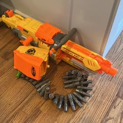 Nerf Vulcan machine gun dart gun 
