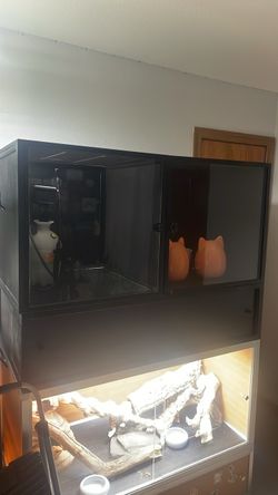 Zen habitats 2x2x2 black meridian enclosures