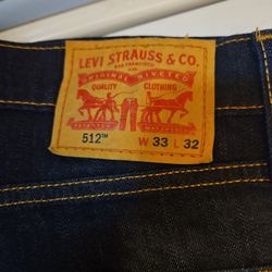 Levi Jeans 512 . 33x32
