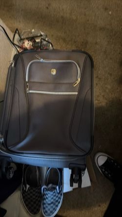 Carry on size suitcase