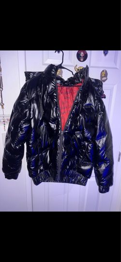 Shiny puffer jacket size L
