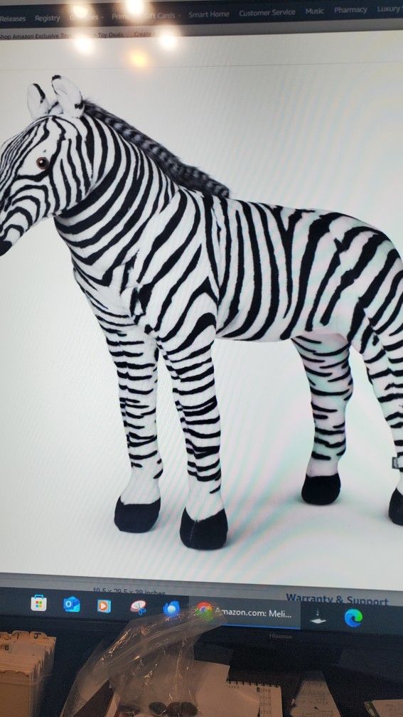 Zebra Plush Toy