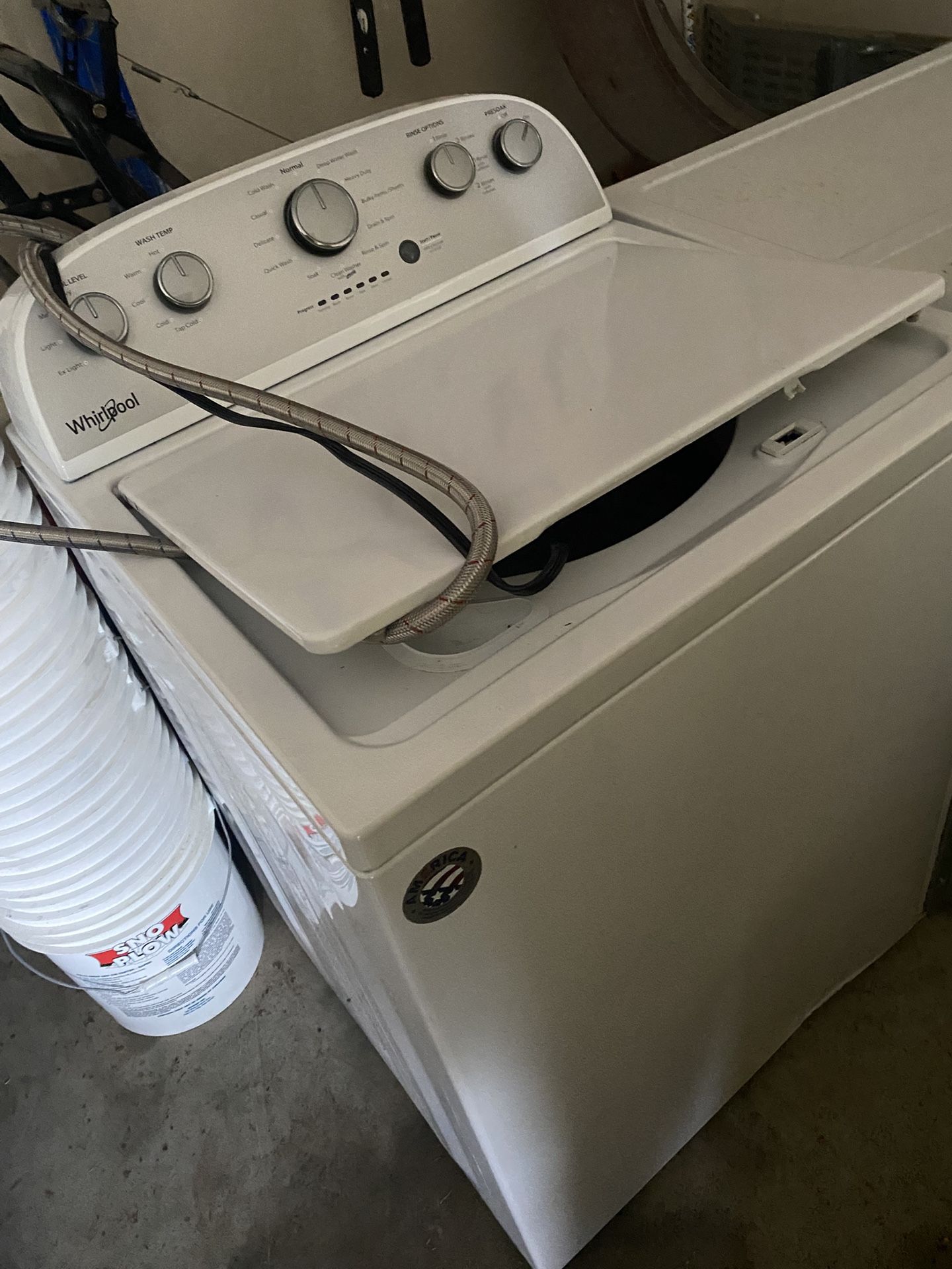 WhorlPoolWasher And Dryer Front Loader