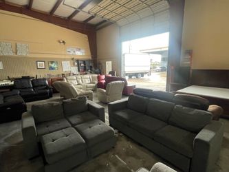 Fabric sofa set 🦖