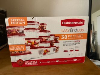 Rubbermaid 38 piece set Brand New