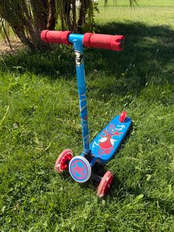 Spider-Man scooter for kids