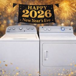 Washer & Electric Dryer Set — Clean • Tested • Ready to Use