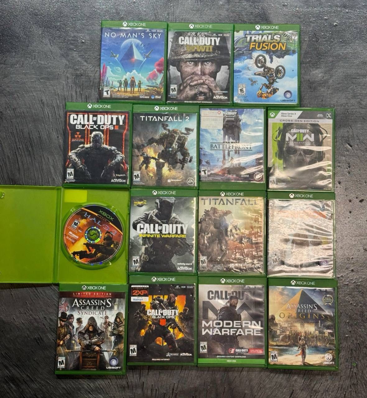 LOT OF 15 - XBOX ONE GAMES PLAY CALL OF DUTY MODERN WARFARE etc.