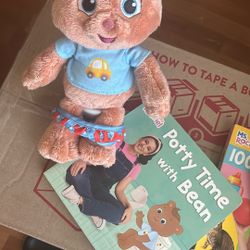 Ms Racheal Potty Time With Bean Book And Toy 