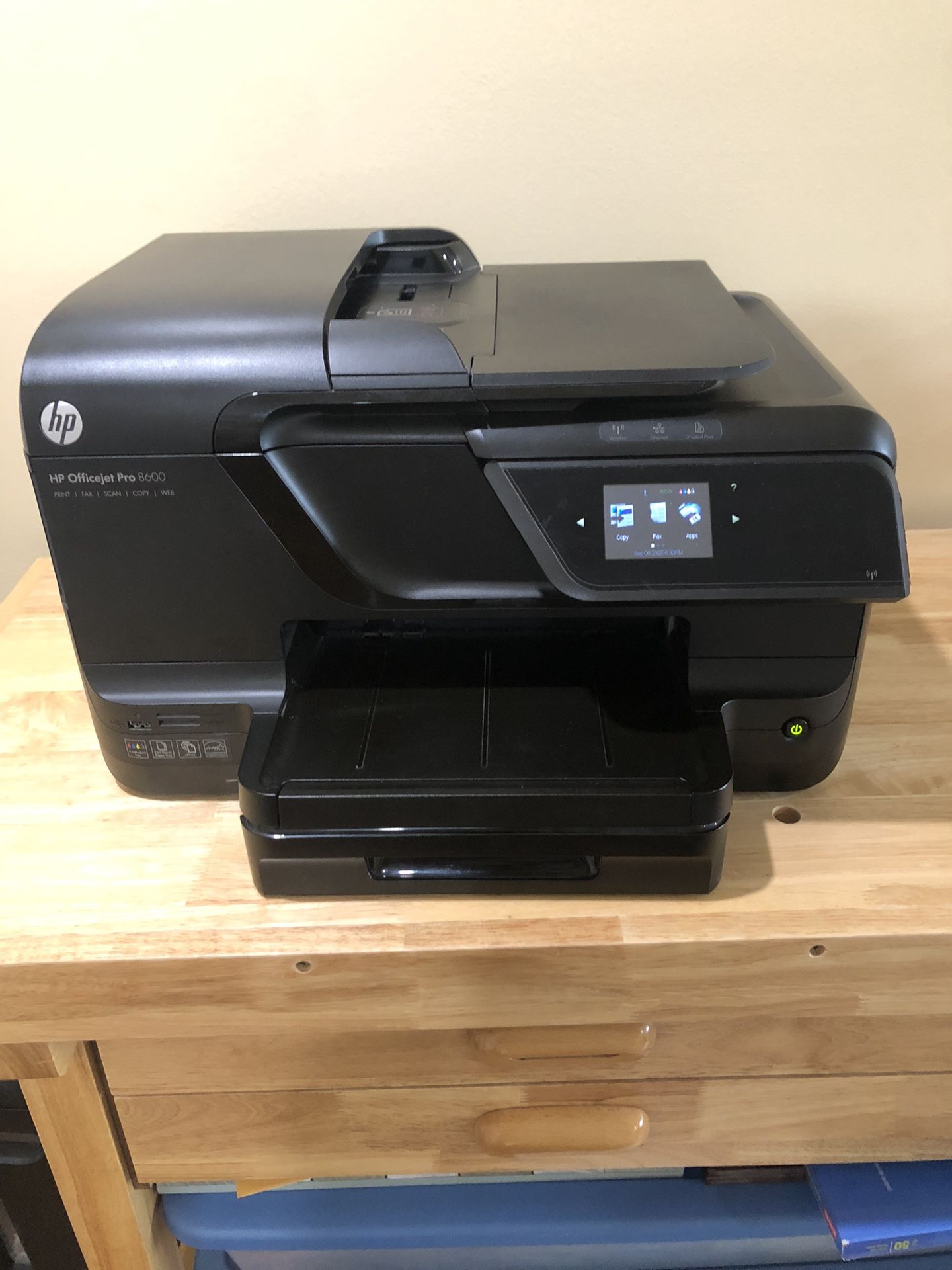 HP Office jet Pro 8600 Color All-In-One Printer
