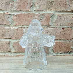 St George Holiday Elegance Santa Candlestick Holder 