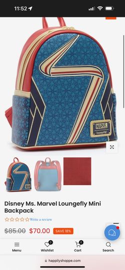 disney Ms. Marvel loungeflybackpack