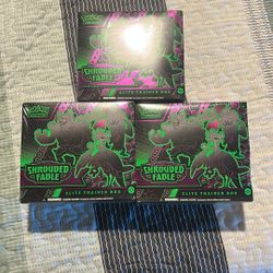 Shrouded Fable ETB Sealed Pokemon 