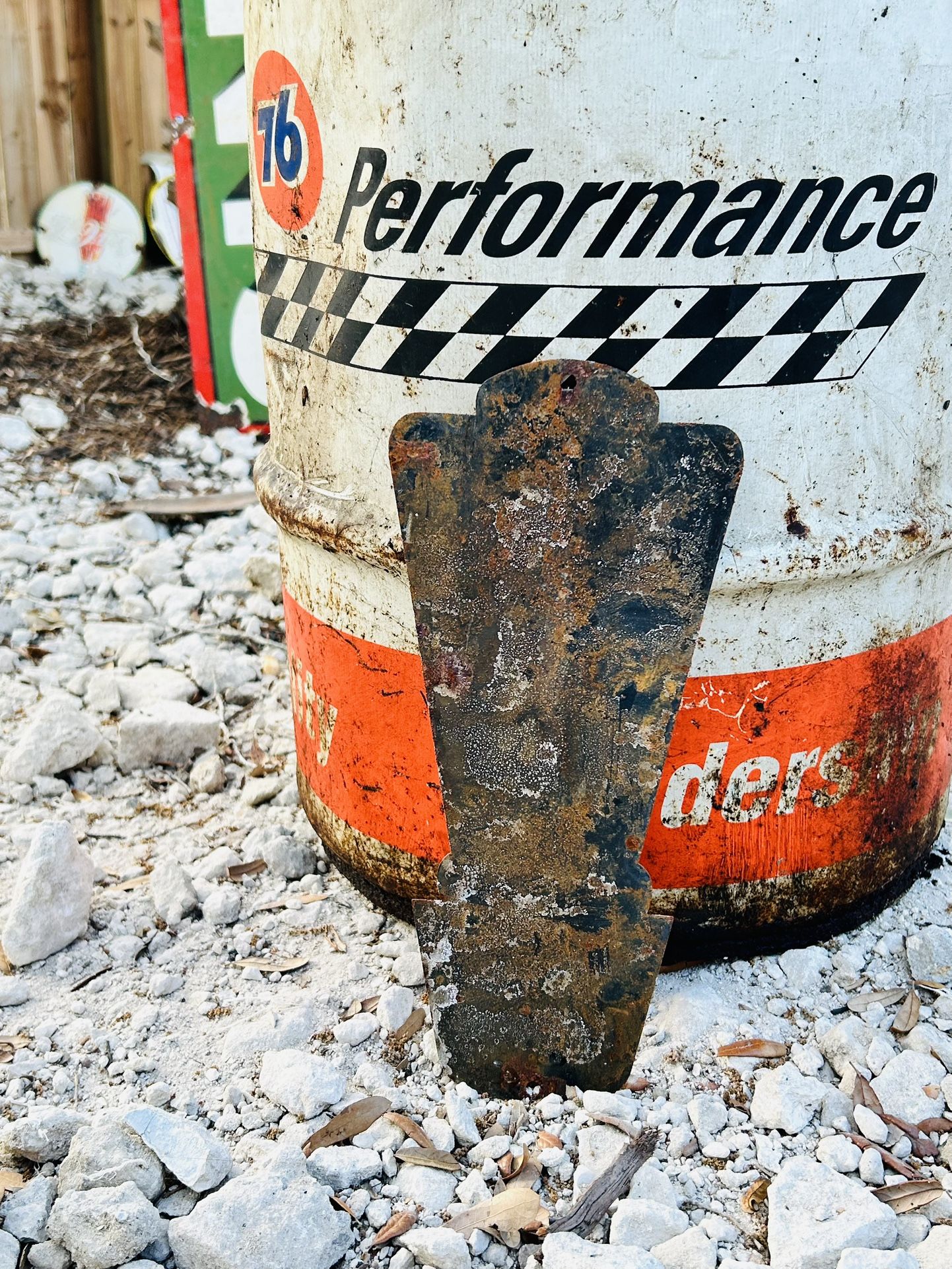 Porcelain Advertising Sign Ford 12in Collectibles