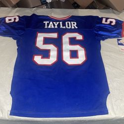 Nwt Authentic Lawrence Taylor New York Giants Jersey Men 46 Blue NFL Vintage Usa