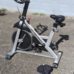 YOSUDA Indoor Cycling Bike Brake Pad/Magnetic Stationary Bike - Cycle Bike with Ipad Mount & Comfortable Seat Cushion

