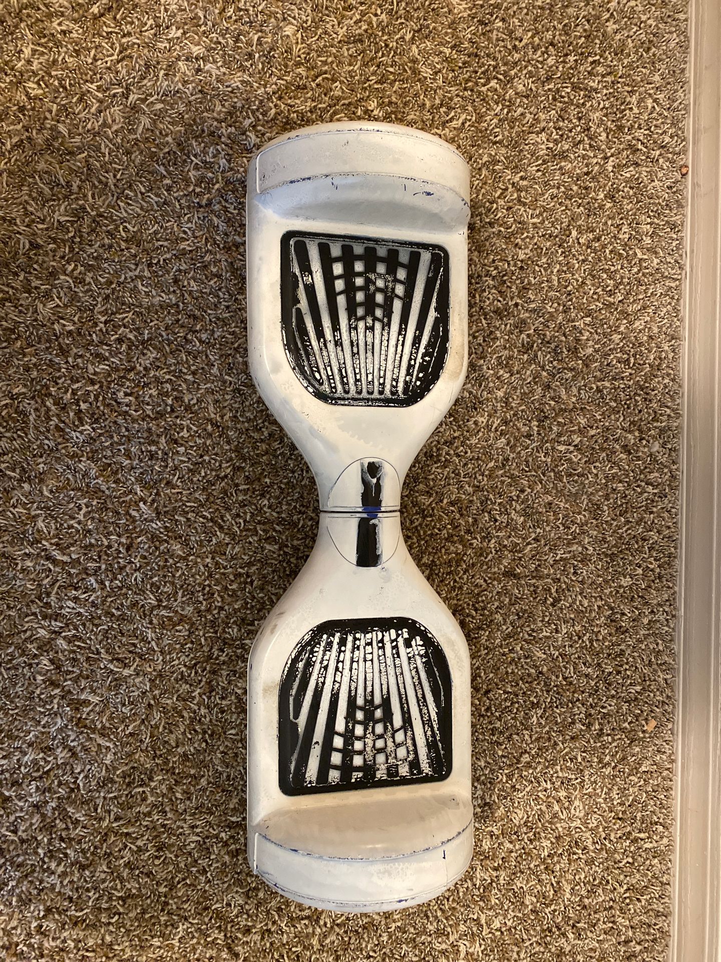 Used hoverboard it also come with a charger and it works fine