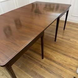 Antique 1930s Solid Wood Dining Table with Extensions – $888 (Houston, TX)