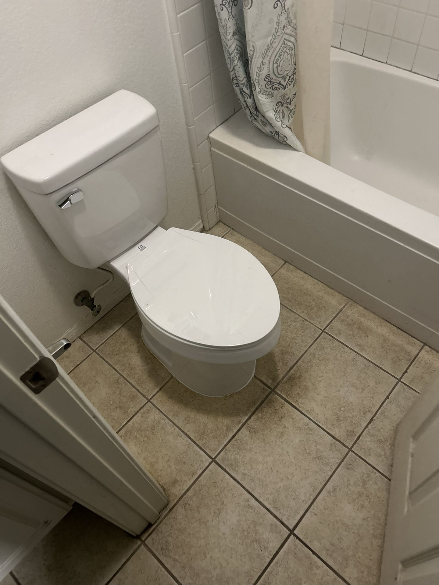 Toilet And Door Installation โ
โ