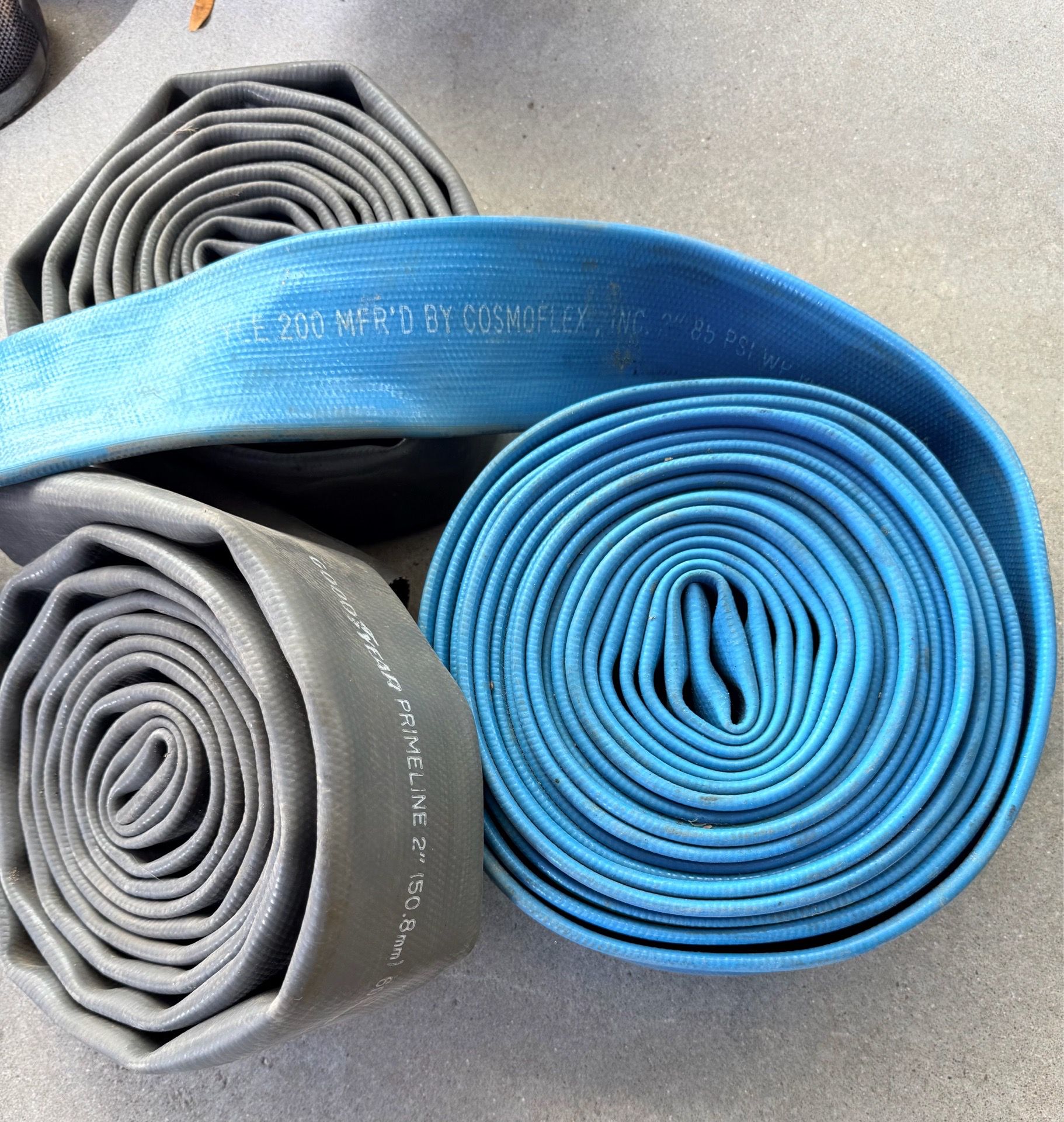 Discharge/ Prospecting Hoses, Selling Together