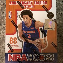 Brand New and Sealed 2021-22 Panini Hoops Basketball Blaster Box
