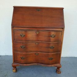 Vintage Writing Secretary Desk