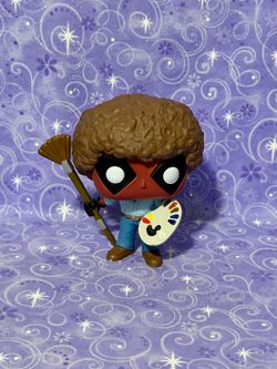 Deadpool as Bob Ross