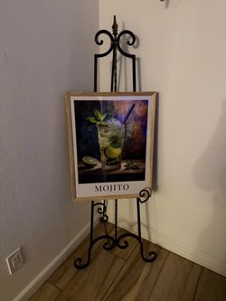 For sale the frame and picture mojito