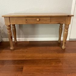 Wooden Entryway Table