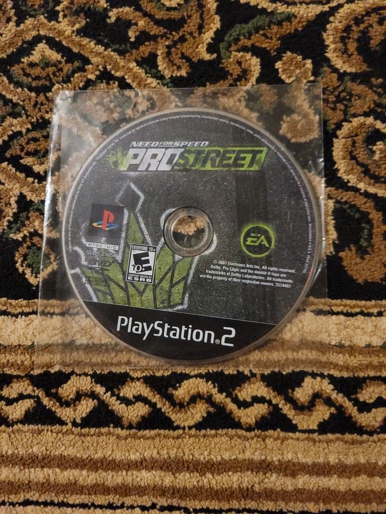 Need For Speed Prostreet PS2