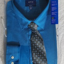 DRESSING SHIRT BLUE PROFESIONAL 