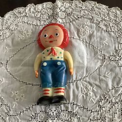  Vintage Vinyl/Rubber Raggedy Andy