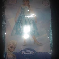 Disney Frozen Elsa Girls Costume