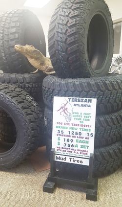 35 1250 15 BRAND NEW TIRE TIRES $189 EACH $756 SET