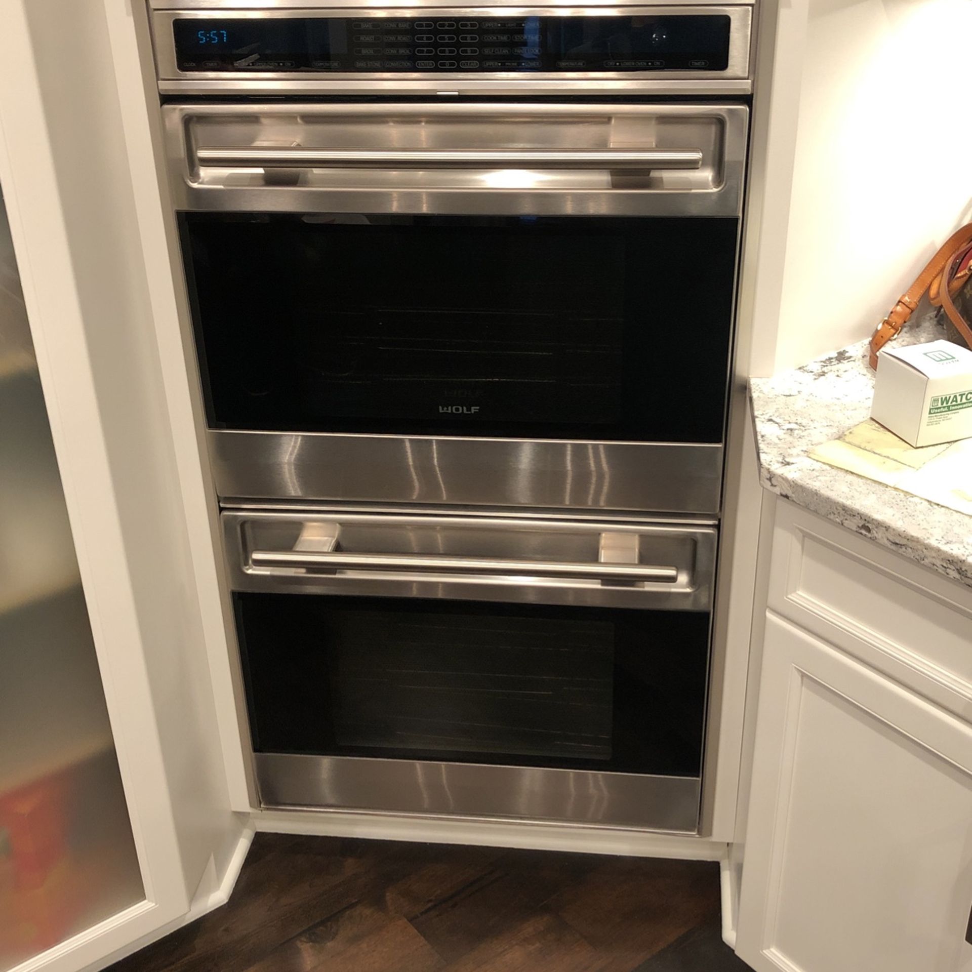 Wolf Double Oven Size Org $6500 30inx51 Debt 23inches