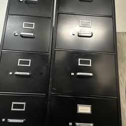 Black File Cabinets 