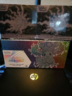 Pokémon Pitch Black PC ETBs + Prismatic Evolutions SPC
