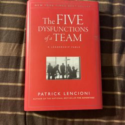 The Five Dysfunctions Of A Team Book New