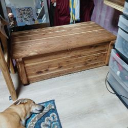 Cedar Chest Very Heavy Very Solid Great Shape And Sanded Down