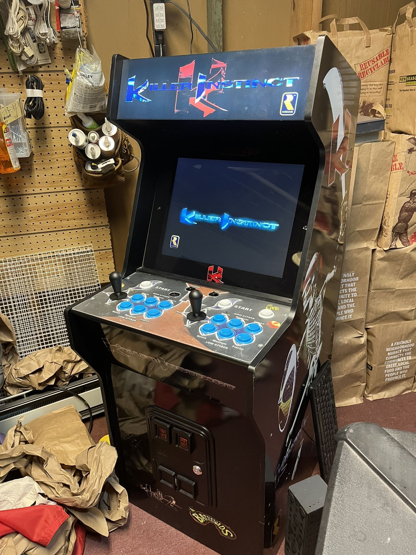 Killer Instinct Arcade 1up Machine