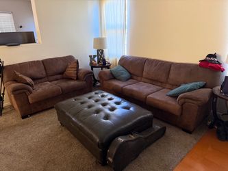 Couch, Loveseat and Ottoman